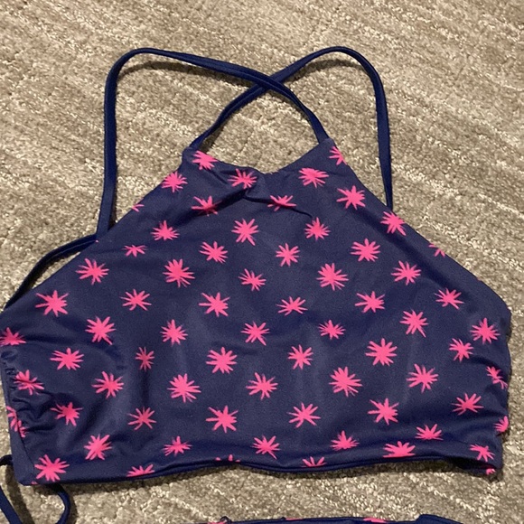 Starry & Navy Storm Reversible Bikini & High-Neck - Picture 10 of 11